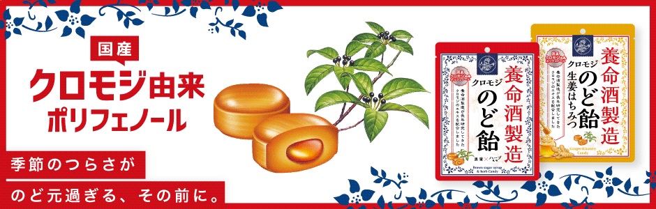 養命酒製造のど飴