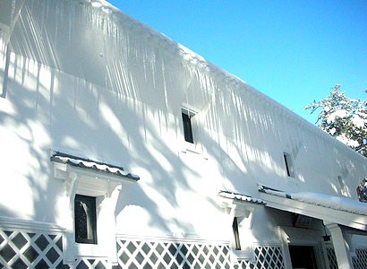 養命酒　駒ヶ根工場　氷柱1
