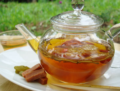 夏の八宝茶