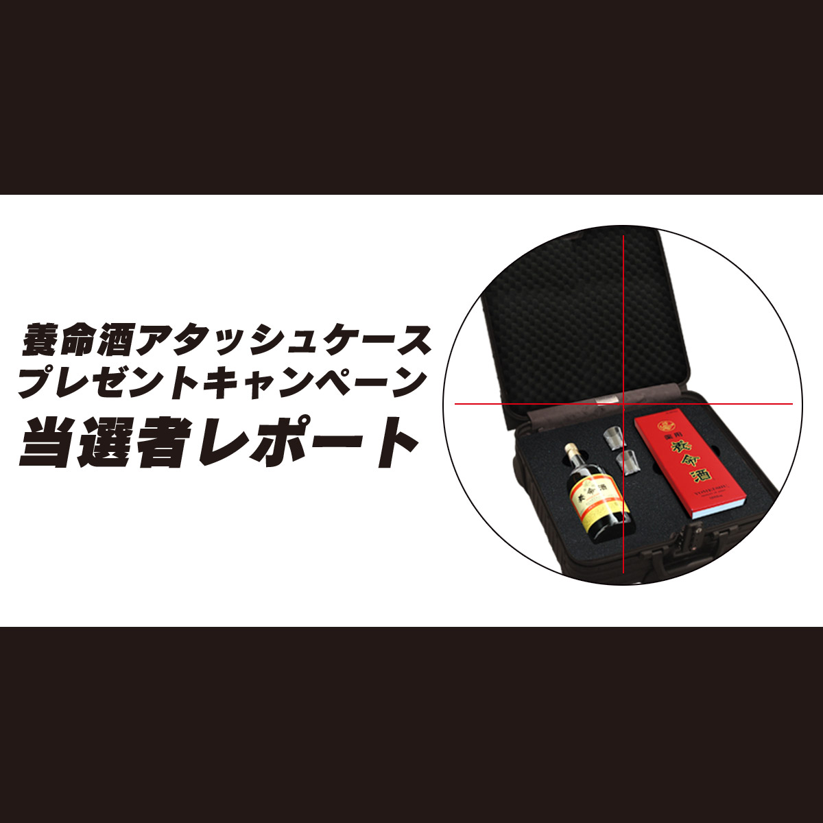 養命酒アタッシュケースプレゼントキャンペーン 当選者レポート｜養命 