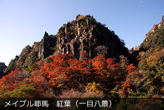 メイプル耶馬 紅葉(一目八景)