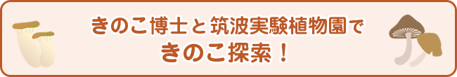 きのこ博士と筑波実験植物園できのこ探索！