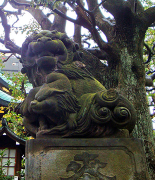 大鳥神社（東京・目黒）の狛犬
