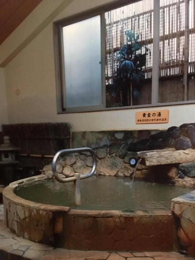 武蔵小山天然温泉 清水湯 黄金の湯
