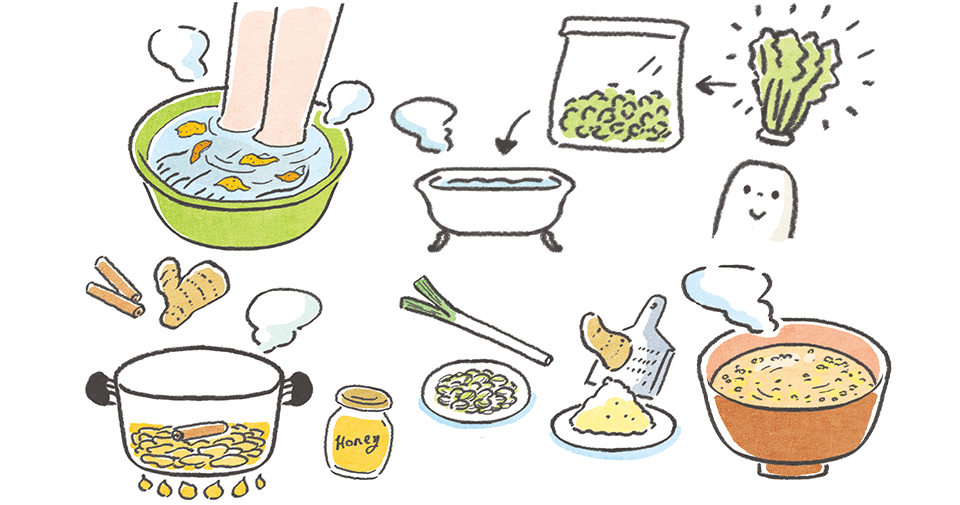 冷え、不眠、乾燥、風邪... 冬の不調を身近な食材で改善する漢方の知恵一覧画像