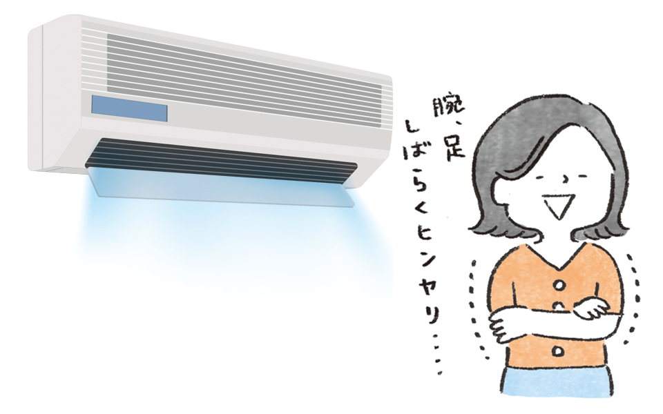 冷え性 夏 体が冷える なぜ