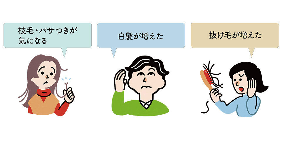 「腎」の不調は髪の乾燥・枝毛に現れる？冬の体調不良を簡単セルフケア