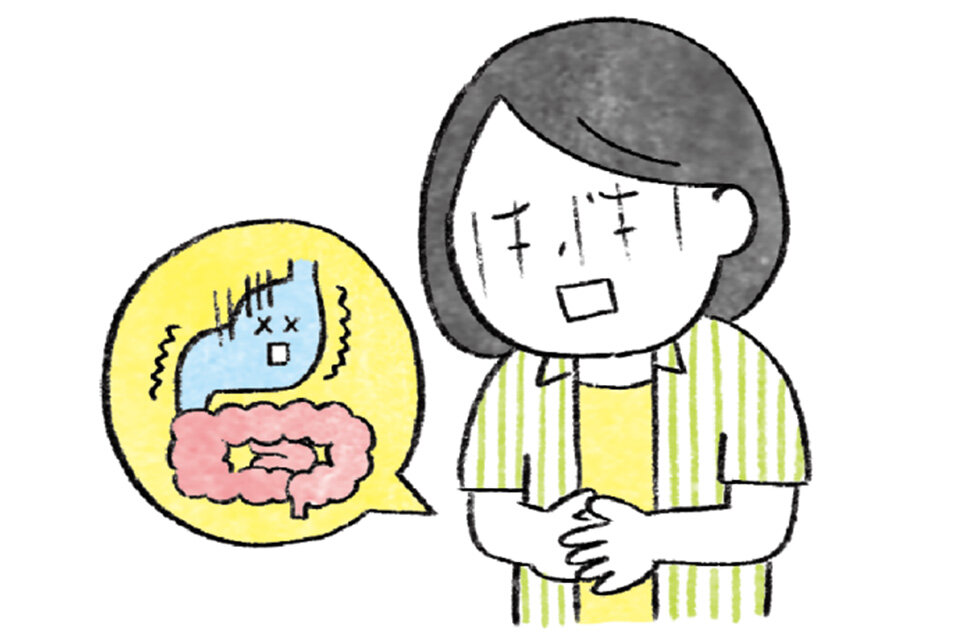消化器トラブルと基礎代謝の低下