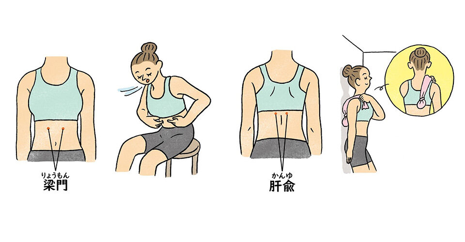 肝臓の疲れをツボ押しで解消！場所と効果的な押し方を解説