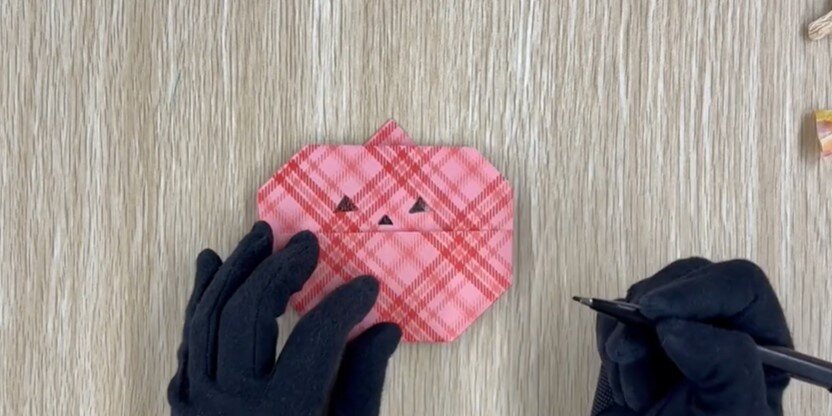 『養命酒だより』2025年秋号付録「かぼちゃのおくちポケット」の作り方一覧画像