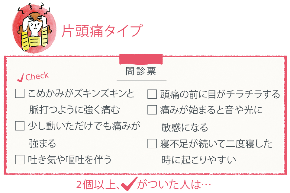 対処 頭痛 生活習慣で防ぐ「片頭痛」の傾向と対策