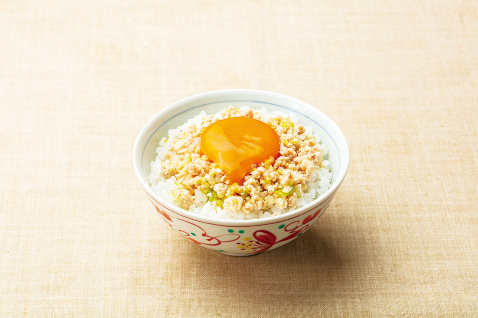 ネギそぼろ丼