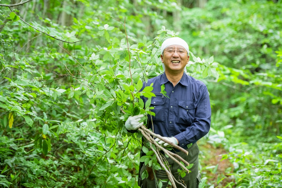 笑顔の佐野さん