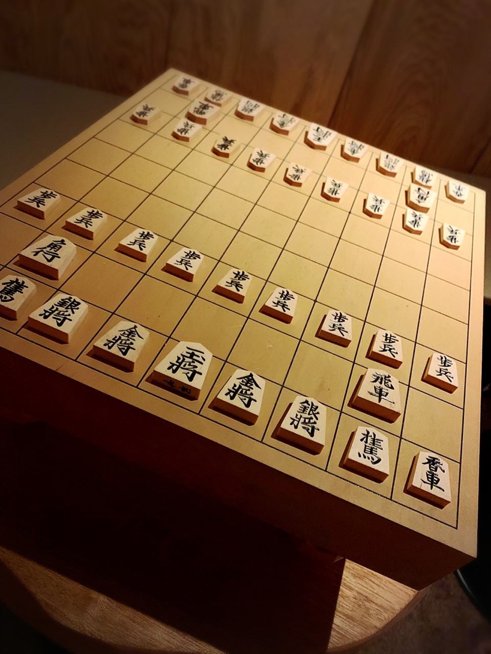 将棋盤の写真