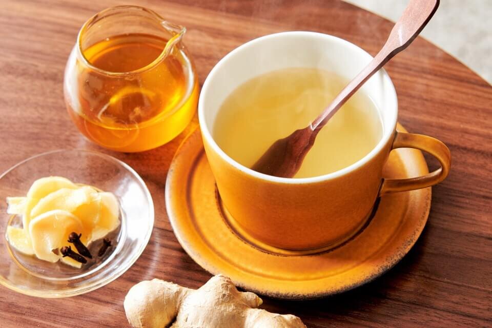 体を温める飲み物 生姜紅茶・生姜湯
