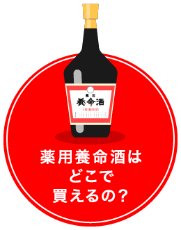 薬用養命酒はどこで買えるの？