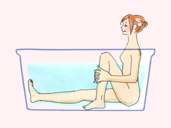 お風呂でホットヨガ