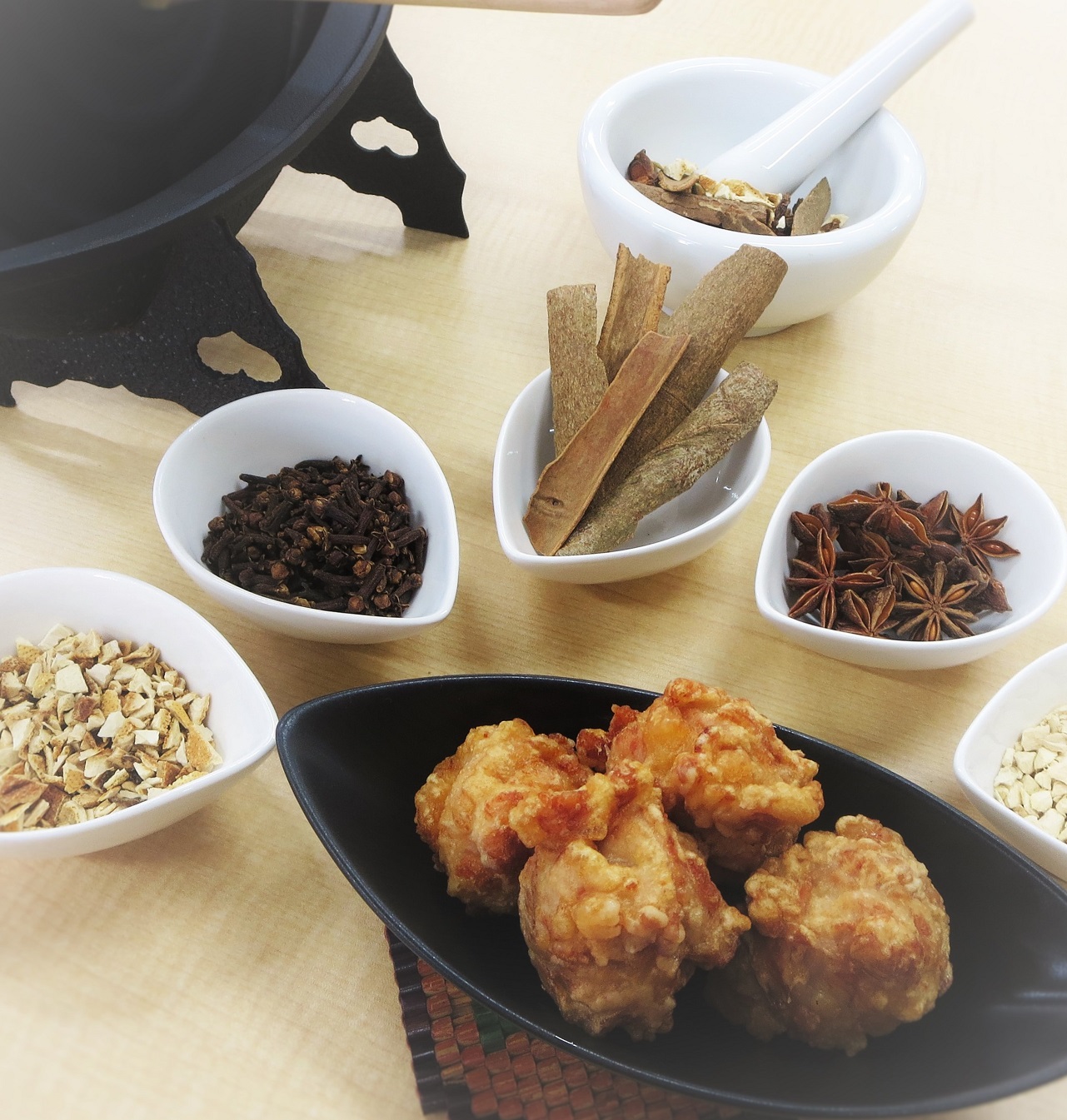 スパイスから作るオリジナル薬味講座　中華調味料(五香粉)づくり画像
