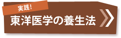 実践！東洋医学の養生法