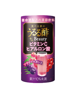 食べる前のうるる酢 Beauty アサイー×カシス味