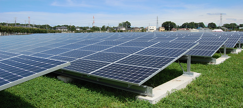 埼玉県鶴ヶ島市 太陽光発電所