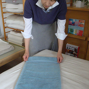 即席バスタオル枕の作り方1