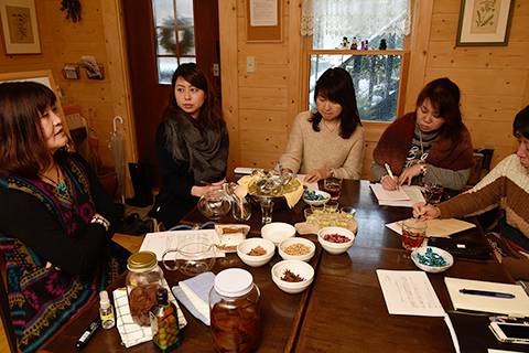 ハーブ お酒の科学を楽しもう 魔女に学ぶ 花のリキュールのつくり方 元気通信 養命酒製造株式会社