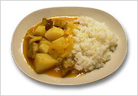 長芋のカレー