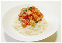 トマトそうめん