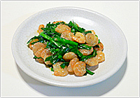 えびとニラの身体ポカポカ炒め