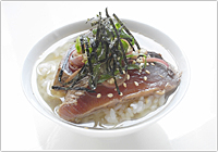 初鰹の新茶漬け