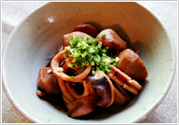 里芋といかの煮っころがし