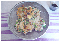 納豆れんこんもち