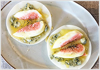 いちじくとブルーチーズのおつまみピザ