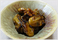 カキの黒糖生姜煮