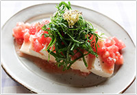 トマト塩麹やっこ