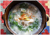 牡蠣(かき)とかぶのシンプルみぞれ鍋