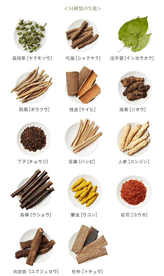 14種類の生薬